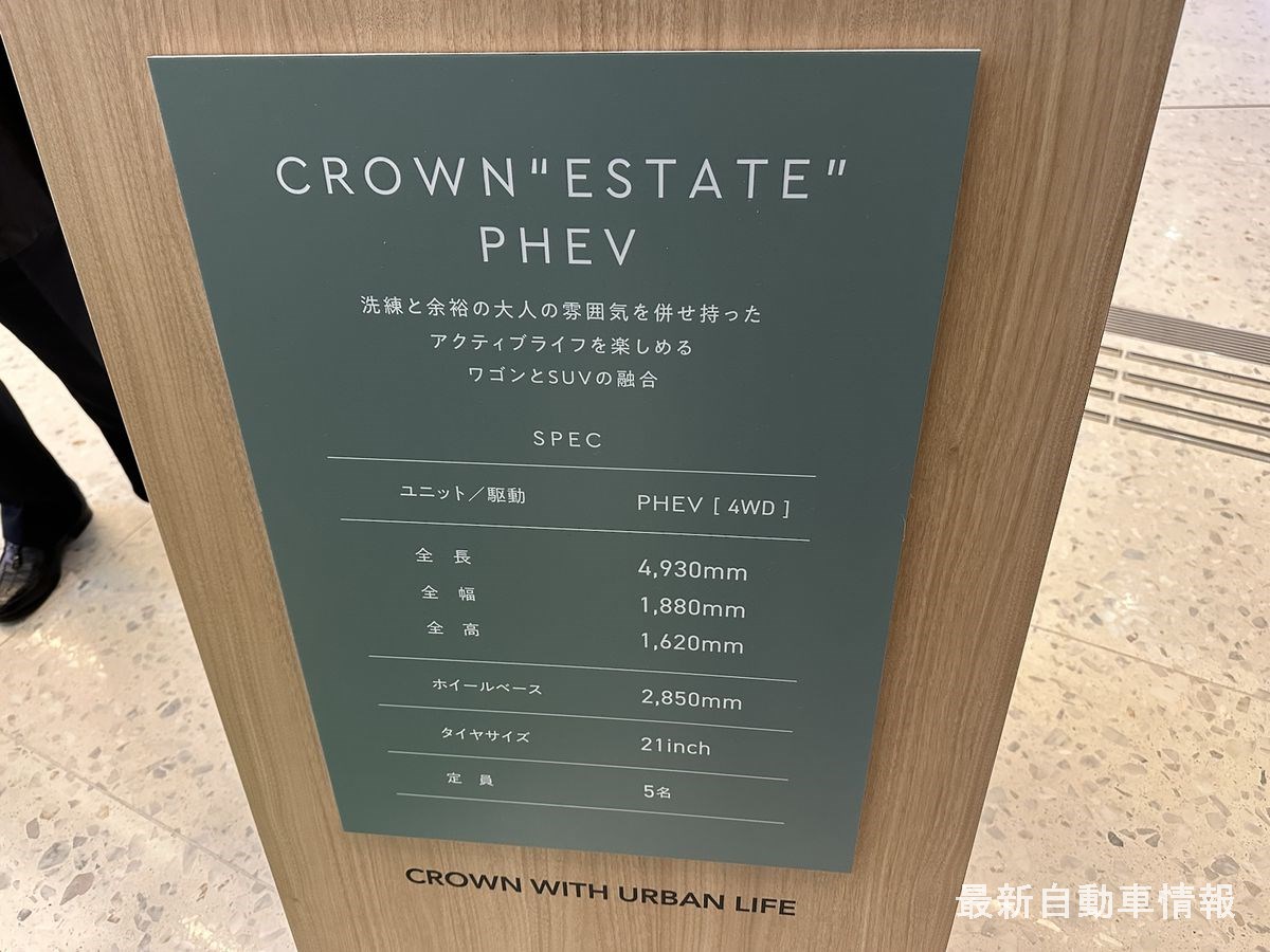 クラウンエステート PHEV